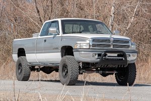 Dodge Ram 2500 Suspension Lift Kit - Rough Country - 3 Inch Lift + Available Shock Options (N3, V2 Monotube, M1 Monotube) - '94-'02 Dodge Ram 2500 Suspension Lift Kit - Rough Country - 3 Inch Lift + Available Shock Options (N3, V2 Monotube, M1 Monotube) - '94-'02